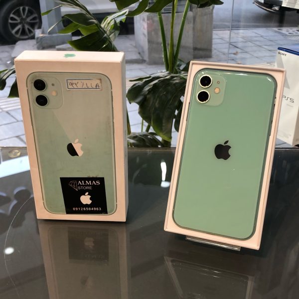 iPhone 11 128 گیگابایت LLA سبز فیروزه ای